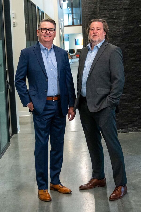 Photo of Brian Callahan and Dan McGinley